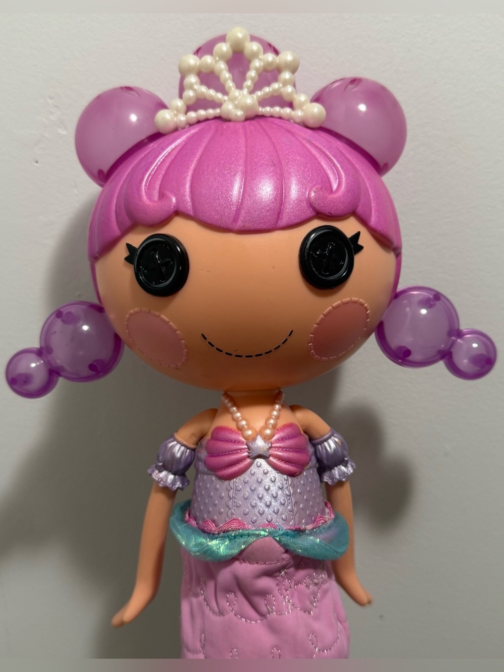 Lalaloopsy Ocean Seabreeze 12” Bubbly Mermaids Pink Purple Mermaid Doll 2014